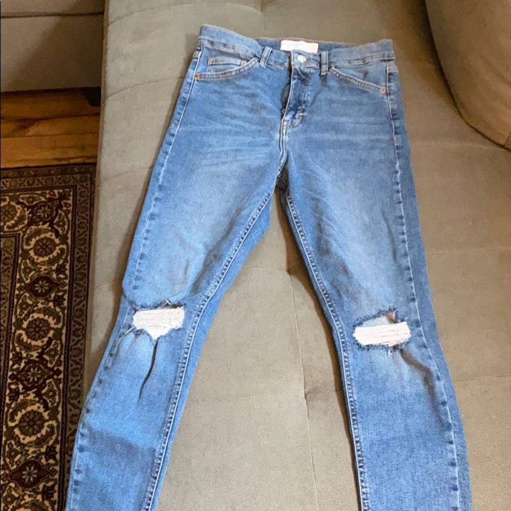 Top shop Jamie jeans never worn